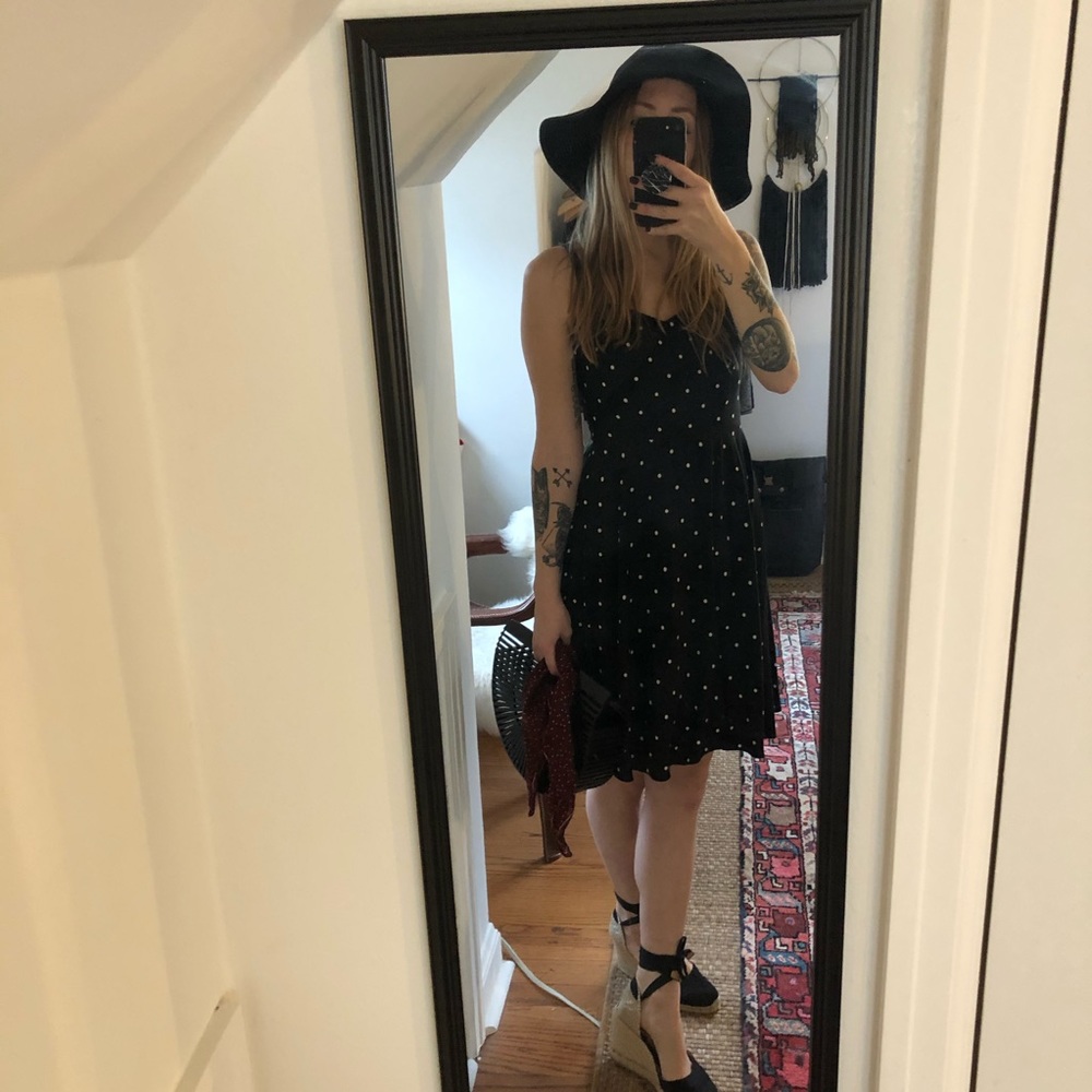 NWT Old Navy polka dot dress